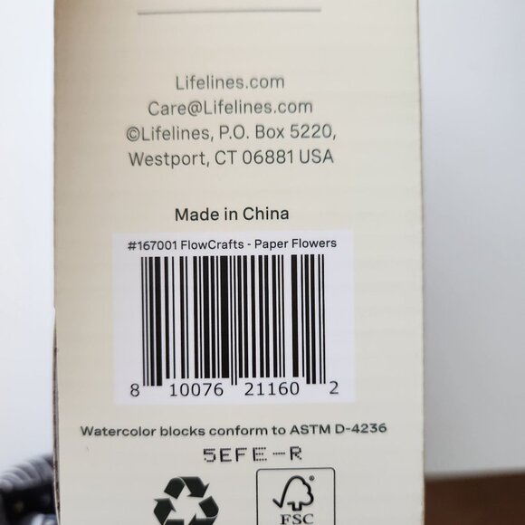 Lifelines FlowCrafts, Paper Flower Bouquet - Create a 5-Flower Bouquet with 80+ - Picture 7 of 8